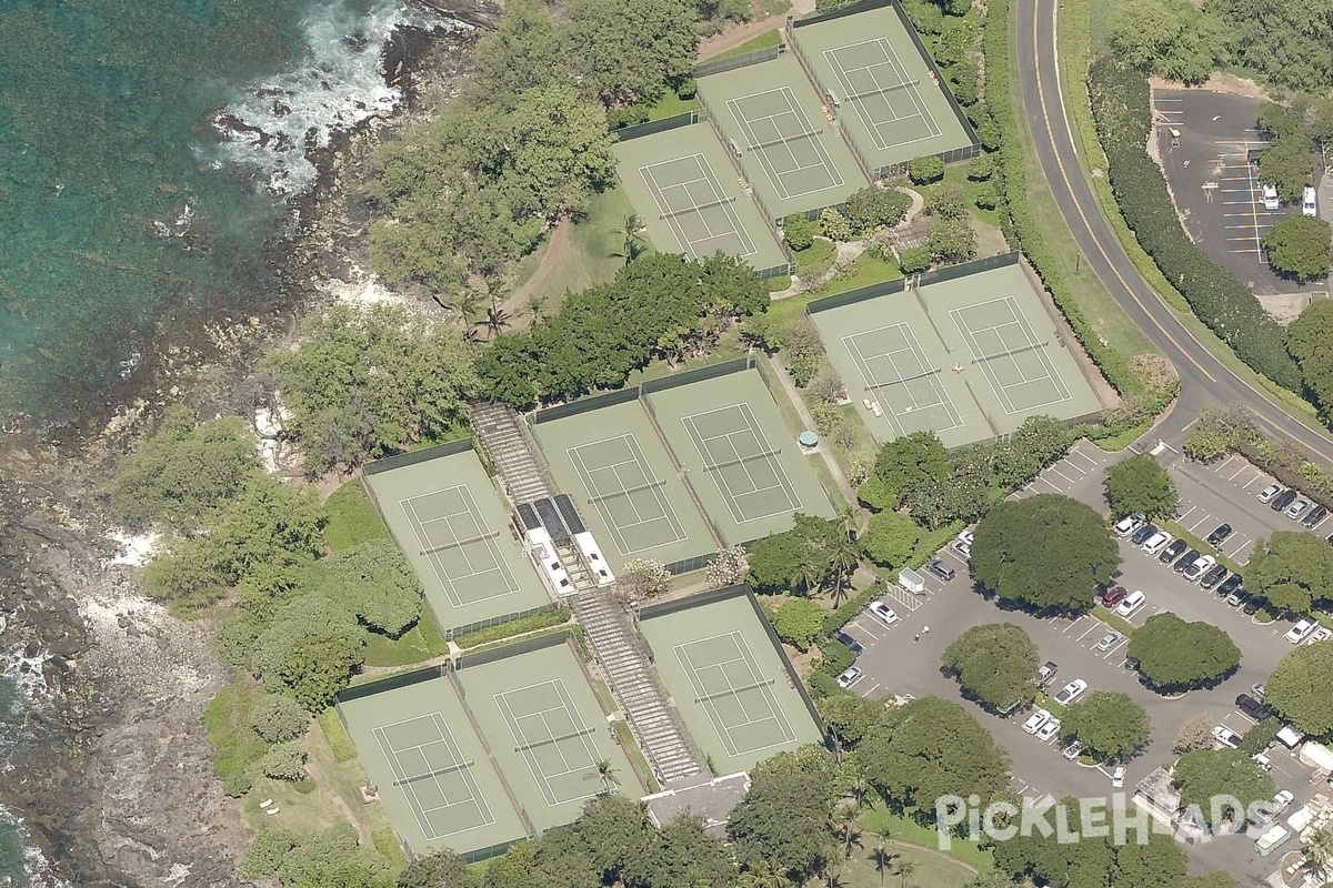 Photo of Pickleball at Mauna Kea Beach Hotel’s Seaside Tennis Club